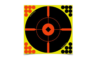  Birchwood Casey SHT-N-C CRSHR-BULLSEYE TARGET 50-8"  BC34850
  Birchwood Casey is the name you know and trust when it comes to targets. They offer high quality, affordable products made for serious shooters and beginners alike. Whether you're hea...