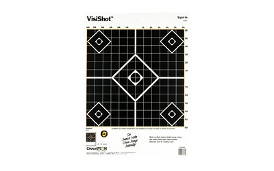 Image of CHAMPION VISISHOT SIGHT-IN 10PK with SKU: OUT45804
  Looking for a great shooting experience? You've come to the right place. For the best in interactive targets, the experts at Champion® have all your needs covered. From paper to spinners, cl...