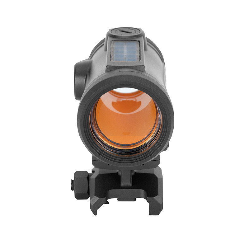 ARO-EVO SPR Green by Terran Gear – Advanced Rifle Optic with BDC & ranging reticle, Solar Failsafe™, Shake Awake™, and 50,000-hour battery life. Tactical, durable, and NV-compatible.