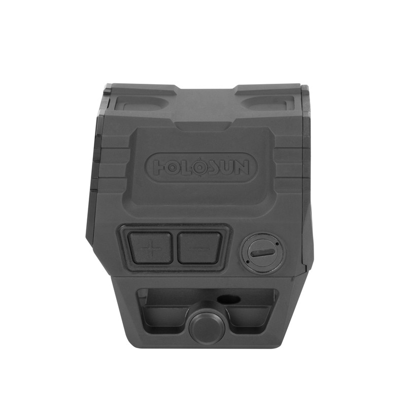 Holosun AEMS CORE X2 green dot sight features a 2 MOA reticle, 50,000-hour battery life, Shake Awake™, reduced parallax, and a new lower 1/3 co-witness mount in a rugged aluminum housing.