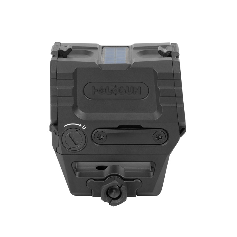 Holosun AEMS PRO X2 red dot sight with 2 MOA dot & 65 MOA circle reticle. Includes Solar Failsafe, Shake Awake, anti-reflection lens, and 50,000-hour battery life.