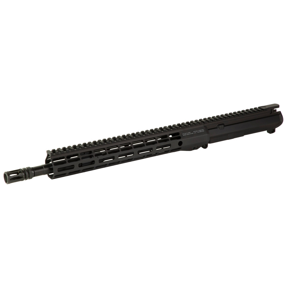 Image of Aero Precision M4E1-T, AR15 Complete Upper, 223 Remington/556NATO, 14.5" Barrel, 1:7 Twist, Mid Length Gas System, ATLAS R-ONE 12.7" M-LOK Handguard, Anodized Finish, Black, Does Not Include BCG or Charging Handle APAR700704M5 with SKU: APAR70...