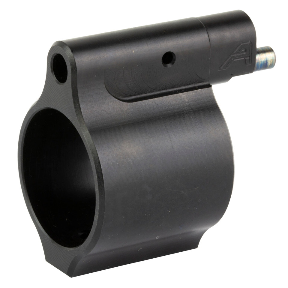 Image of Aero Precision Low Profile Adjustable Gas Block, Fits AR15 with 0.875" Barrel, Nitride Finish, Black APRH101615C with SKU: APRH101615C
  Fine-tune your AR-15 gas system with this adjustable gas block from Aero Precision. This allows precise co...