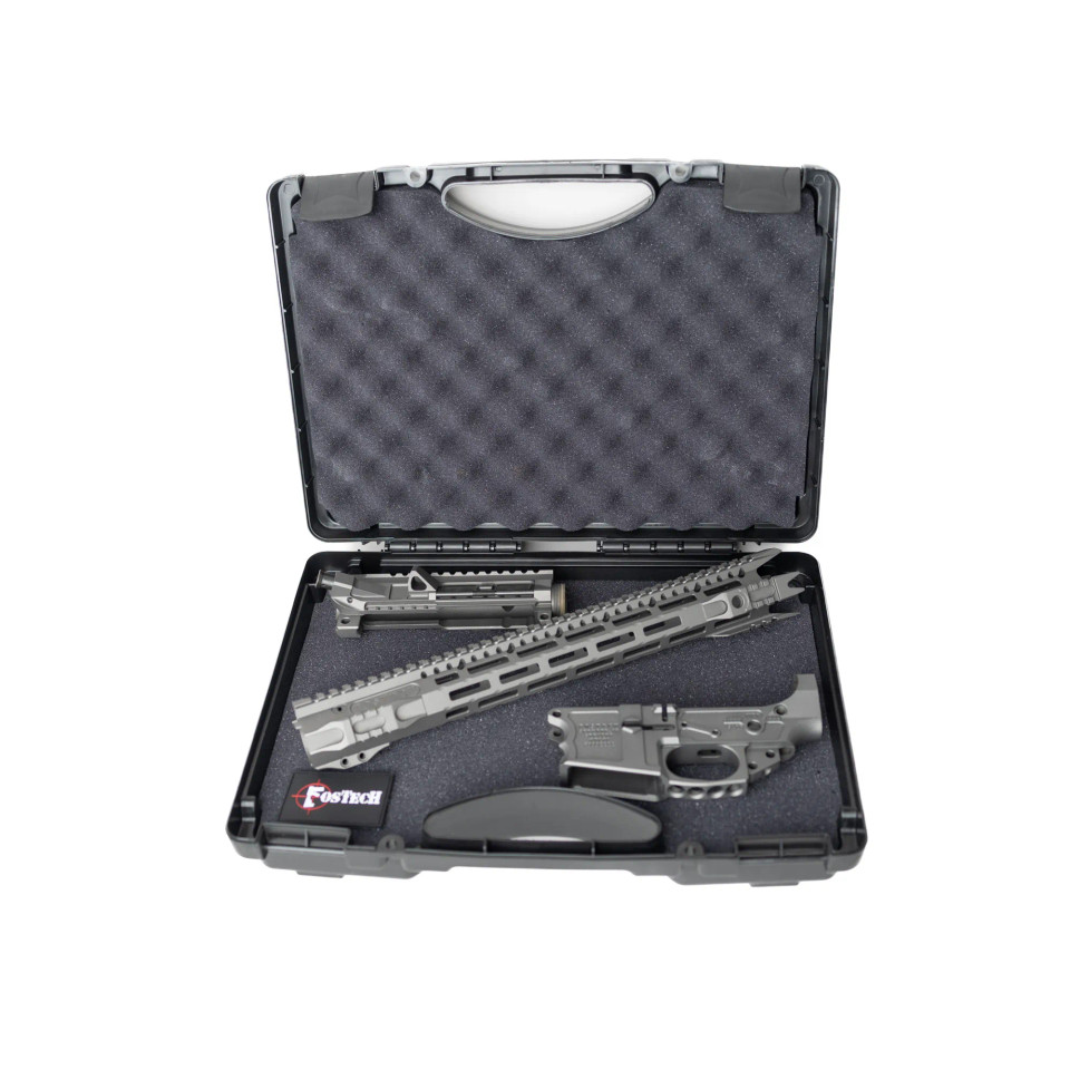 Start your lightweight AR build with the Fostech Stealth Build Kit – includes stripped lower, complete upper, and lightweight rail. 100% USA made. Lifetime warranty.