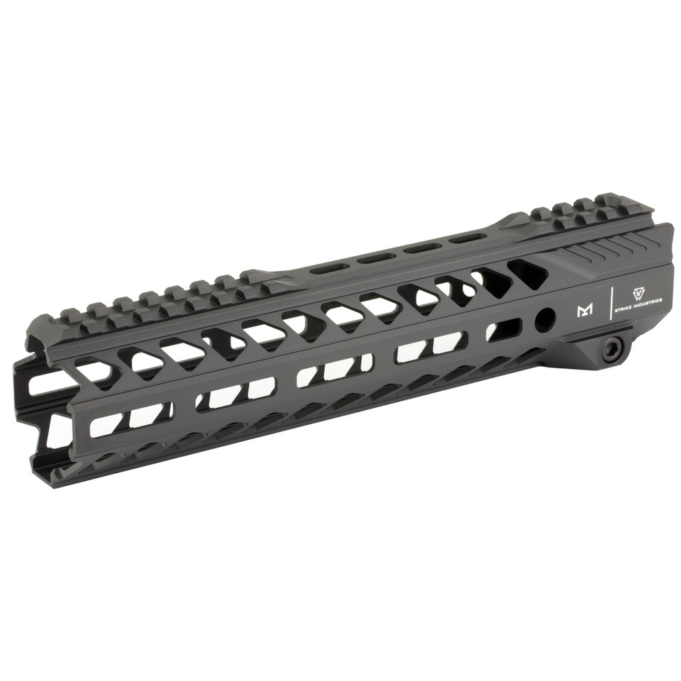 Image of Strike Industries Strike Rail M-LOK Handguard, Fits AR15, 10", Anodized Finish, Black SI-StrikeRail-10-BK with SKU: SI-STRIKERAIL-10-BK
  The SI Strike Rail for AR-15 rifles is a lightweight and feature-rich handguard designed for reliability ...