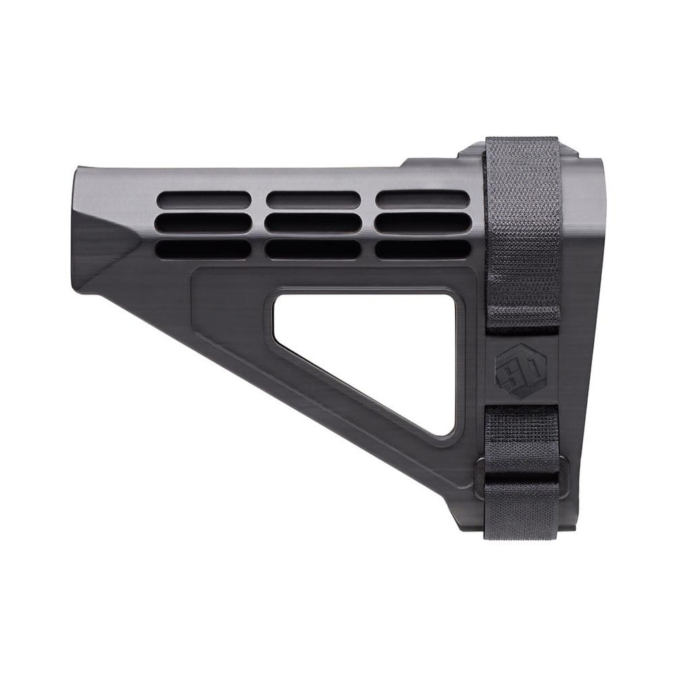 SB Tactical SBM4 Pistol Stabilizing Brace – lightweight, ergonomic brace for AR-style pistols. Fits 1.1-1.25" buffer tubes. Made in the USA. ATF compliant.