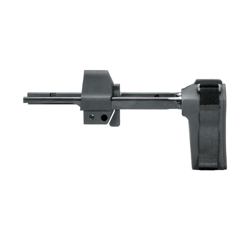 SB Tactical HKPDW Brace for MP5 & MP5K Reverse Stretch Clones. 3-position adjustable, QD sling mount, made in the USA. Not compatible with SDS MAC 5Ks.