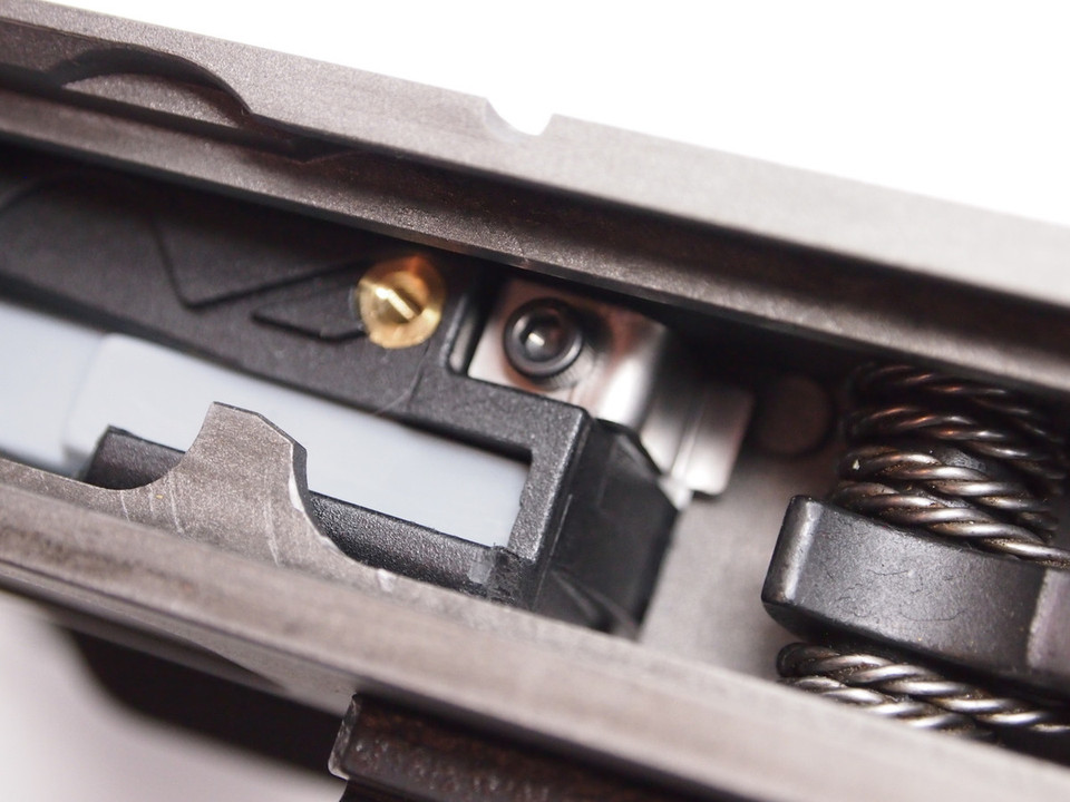 AK-47 Locking Plate for milled receiver rifles. Secure your CompMag with this stainless steel plate. Includes screws. Made in the USA. Easy install.