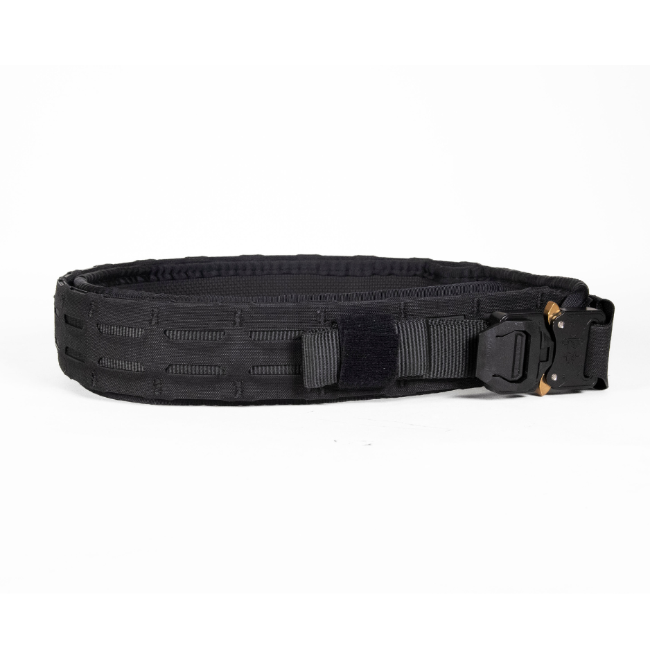 High Speed Gear Gen 2 Operator Belt is a slim yet rigid system designed for tactical, police, or competition shooting. It is comprised of an inner and outer belt connected by hook and loop fasteners.