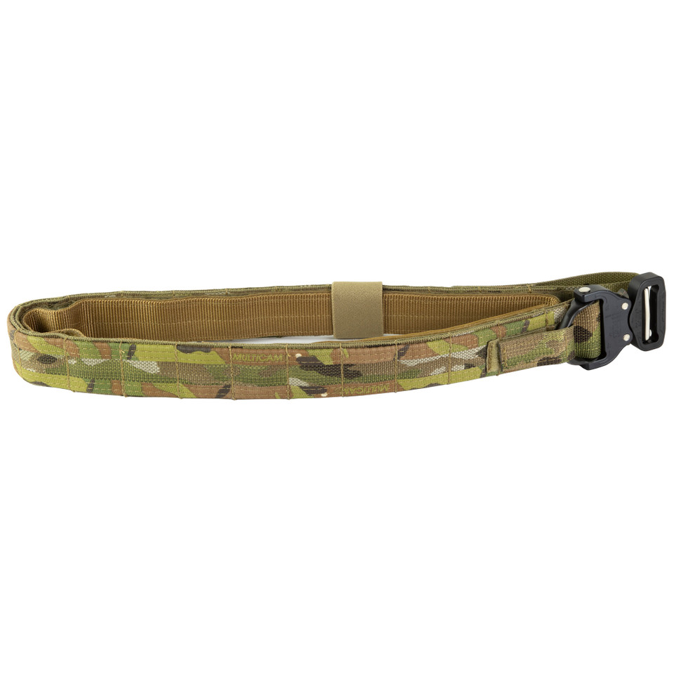 Image of High Speed Gear Cobra IDR, 1.75", Belt, Large, Nylon, Multicam 31OVI2MC with SKU: HSGI31OVI2MC
  Sewn with strength and attention to detail, this belt is equipped with the new quick-release D-Ring COBRA buckle. This buckle is the synergistic h...