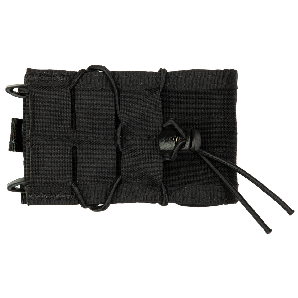 Image of High Speed Gear Rifle TACO, Single Magazine Pouch, MOLLE, Fits Most Rifle Magazines, Hybrid Kydex and Nylon, Black 11TA00BK with SKU: HSGI11TA00BK
  This unique pouch can securely hold most rifle caliber magazines, including 5.56mm, 7.62x39mm ...