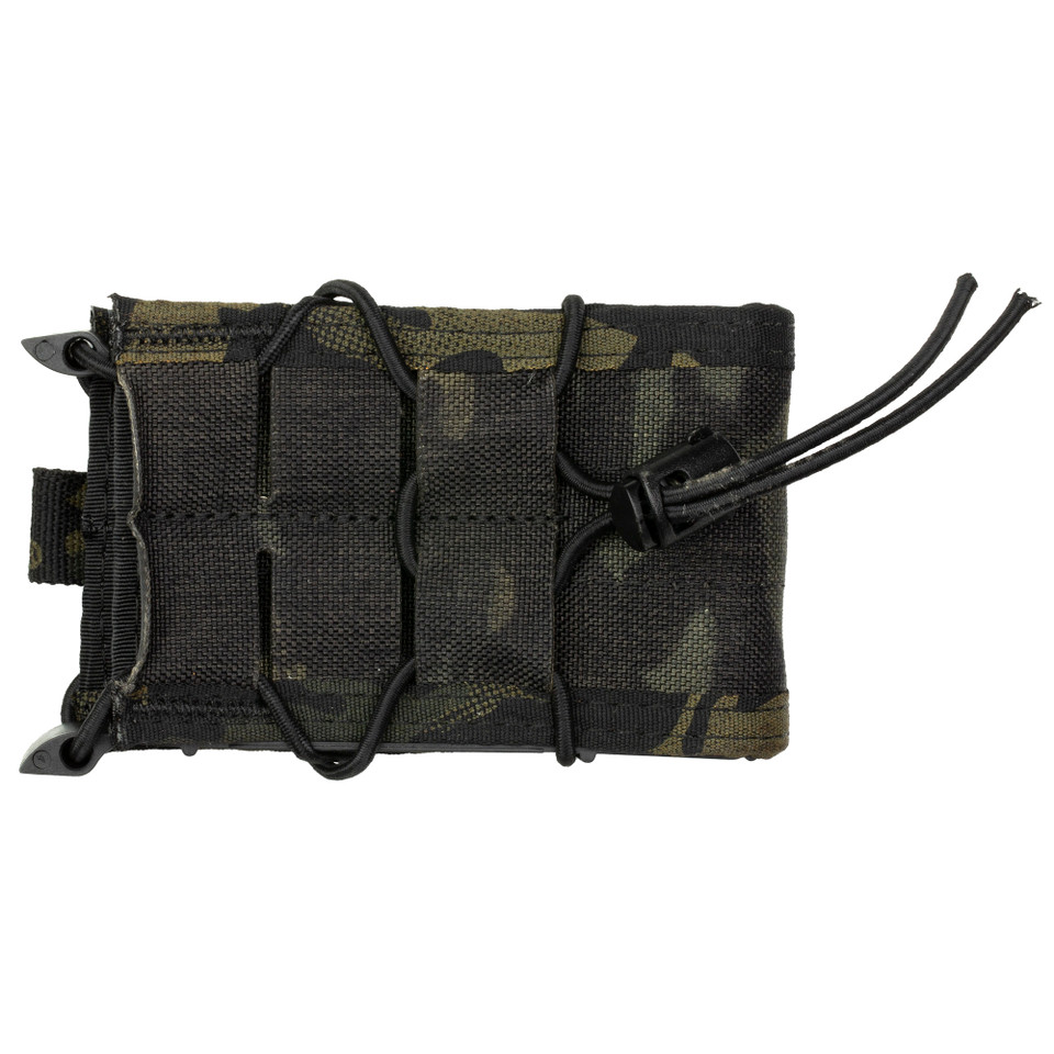 Image of High Speed Gear Rifle TACO, Single Magazine Pouch, MOLLE, Fits Most Rifle Magazines, Hybrid Kydex and Nylon, Multicam Black 11TA00MB with SKU: HSGI11TA00MB
  This unique pouch can securely hold most rifle caliber magazines, including 5.56mm, 7...