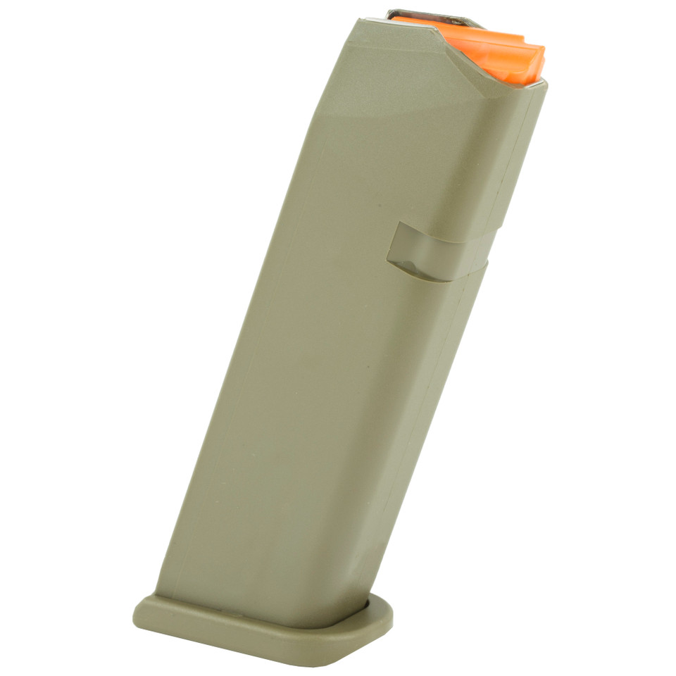 Image of Glock OEM Magazine 9MM - 17 Rounds For Glock 17/34 Olive Drab Green 47458 with SKU: MGGL47458
  Experience unparalleled reliability with this genuine GLOCK magazine. Each magazine is meticulously engineered with a hardened steel insert, expert...