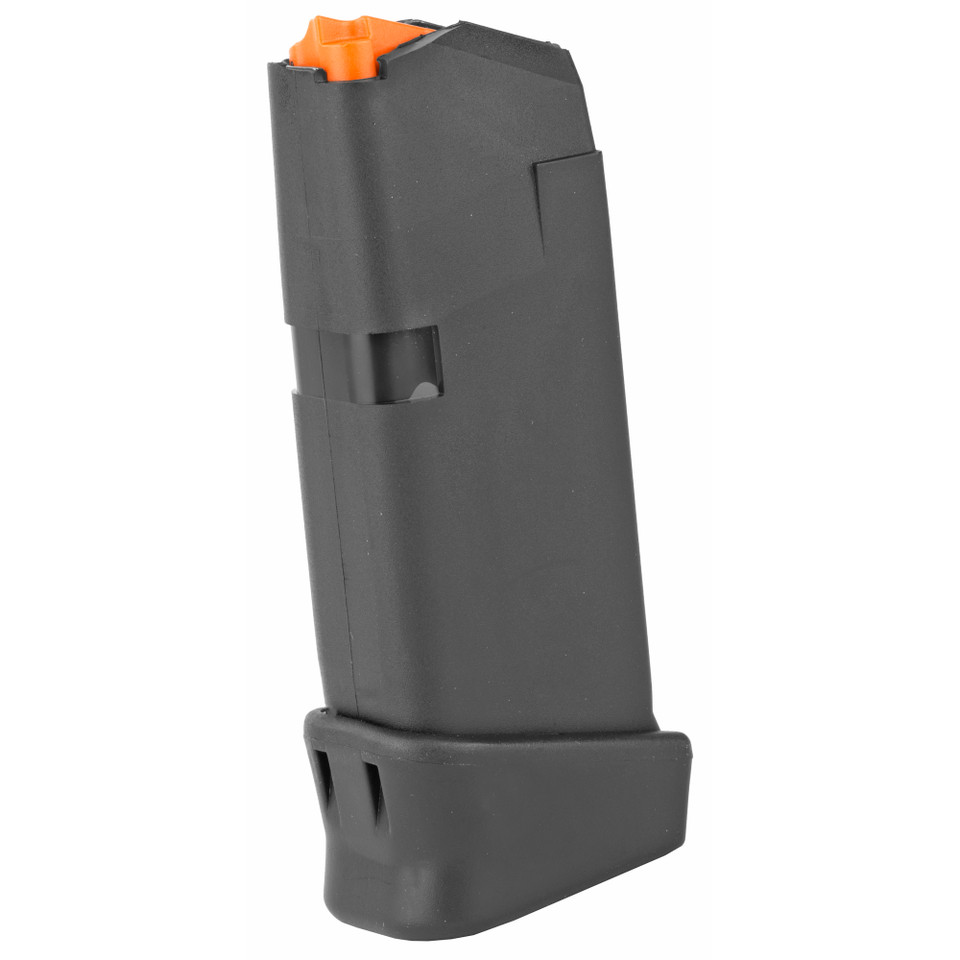 Image of Glock OEM Magazine 9MM - 12 Rounds For Glock 26 Orange Follower - Gen5 - Black 47702 with SKU: MGGL47702
  Experience unparalleled reliability with this genuine GLOCK magazine. Engineered for peak performance, each magazine features a robust h...