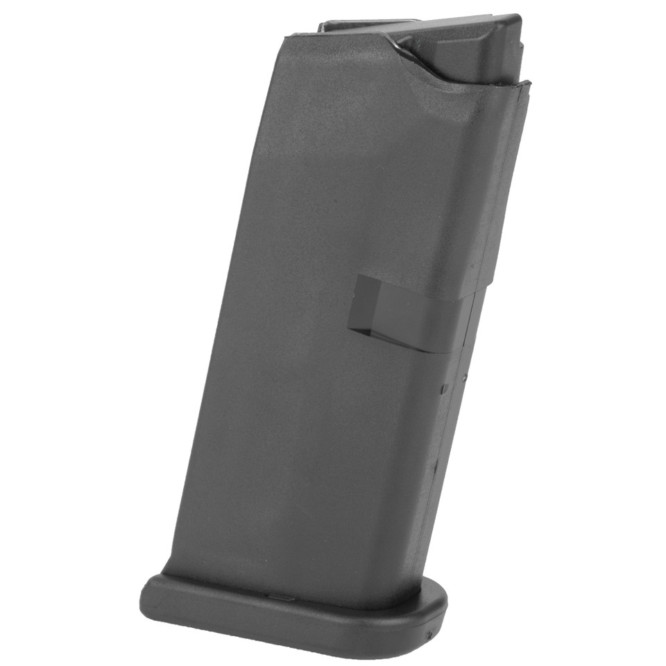 Image of Glock OEM Magazine 9MM - 6 Rounds For Glock 43 Polymer - Black MF43006 with SKU: MGGL4306
 Experience unparalleled reliability with this GLOCK magazine, engineered for peak performance. Each magazine features a robust hardened steel insert sea...