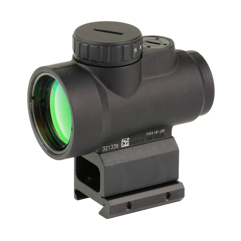 Image of Trijicon MRO SD 2MOA Red Dot - includes Low 1/3 Mount - in Black with SKU: TR2200303
 Unlock superior speed and situational awareness with the Trijicon MRO (Miniature Rifle Optic) SD. This sealed reflex sight is engineered for rapid target acq...