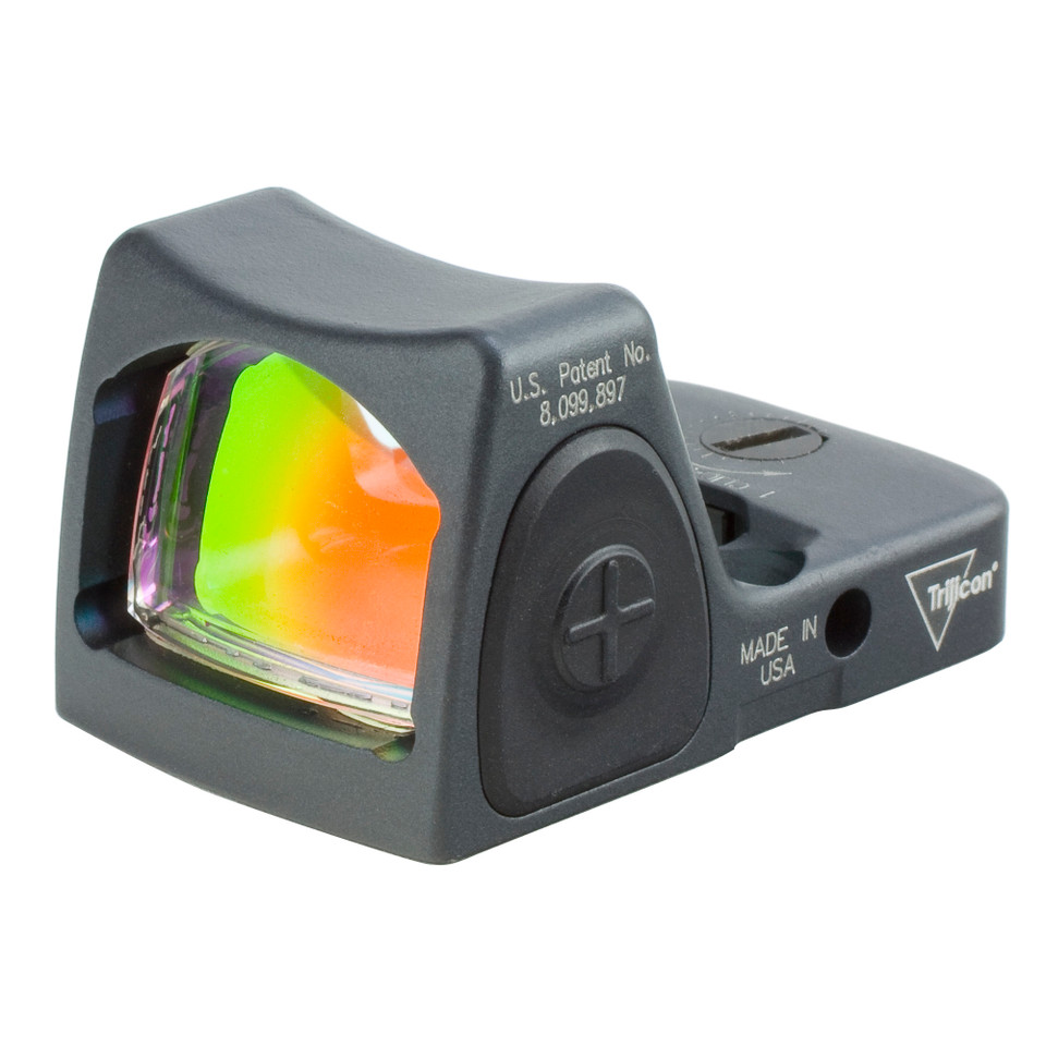 Image of Trijicon RMR Type 2 Adjustable 3.25 MOA - in Gray with SKU: TRRM06-C-700694
  Experience unparalleled durability and performance with the RMR Type 2. Engineered with a patented housing shape, this optic effectively absorbs impacts and redirect...
