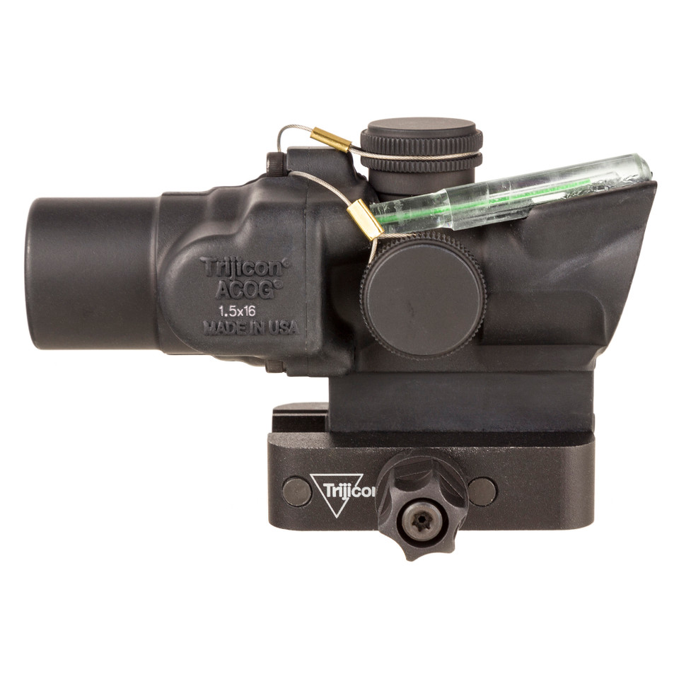 Image of Trijicon ACOG 1.5X16mm Dual Illuminated Green Ring & 2 MOA Dot, Includes Q-LOC Mount, Matte Finish, Black with SKU: TRTA44-C-400329
  Discover the legendary performance trusted by the U.S. Marine Corps and U.S. Special Operations Forces with t...