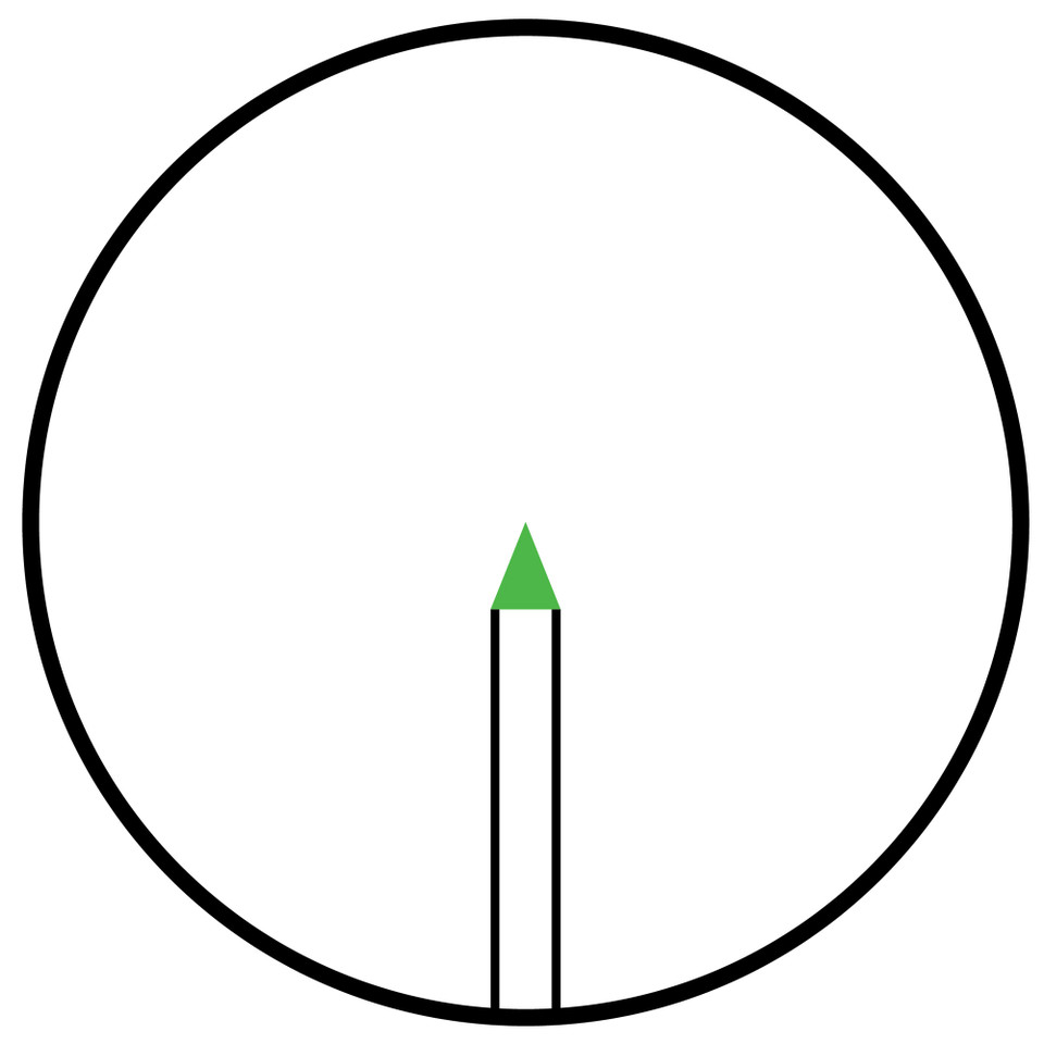 Image of Trijicon AccuPoint 2.5-10x56mm Riflescope with BAC, Green Triangle Post Reticle, 30mm Tube, Matte Black, Capped Adjusters TR22G with Product SKU: TRTR22G
  Discover the legendary reliability and precision of Trijicon Optics, trusted by militar...