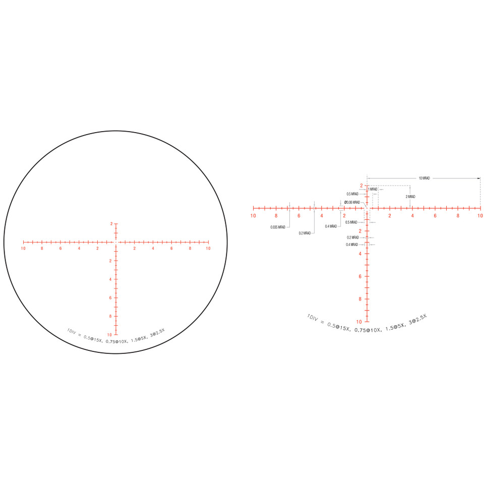 Image of Trijicon Credo 2.5-15X42mm Second Focal Plane (SFP) Riflescope Red MRAD Center Dot with Return To Zero Feature with SKU: TRCR1542-C-2900034
 Experience unparalleled performance with the Trijicon Credo tactical riflescope. Engineered for the mo...
