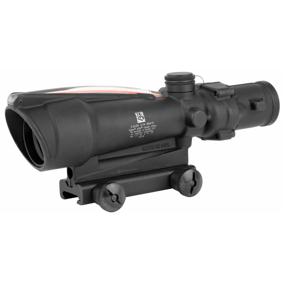 Image of Trijicon ACOG 3.5X35mm Riflescope with Red Horseshoe Reticle .223, With TA51 Mount, Matte Finish TA11H with SKU: TRTA11H
  Enhance your tactical advantage with the Trijicon ACOG (Advanced Combat Optical Gunsight). This fixed power, compact rif...