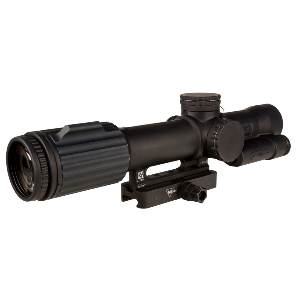 Image of Trijicon VCOG 1-8x28mm First Focal Plane (FFP), Illuminated MOA Red Crosshair/Dot, Inlcudes Q-LOC Mount, Matte Finish, Black with SKU: TRVC18-C-2400013
  Unleash Your Tactical Edge with the Trijicon VCOG 1-8x28 Riflescope
  Experience unparall...