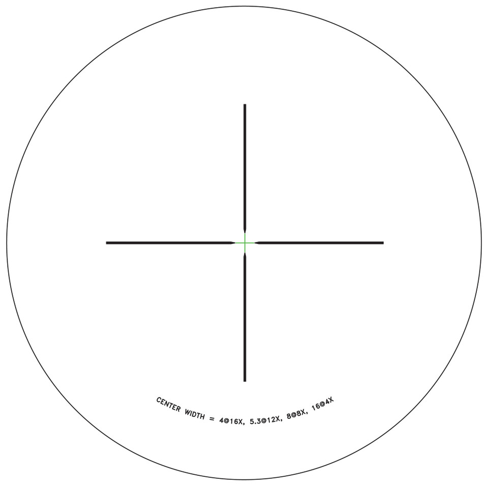 Image of Trijicon Credo HX 4-16x50mm Second Focal Plane (SFP) Riflescope Green Standard Duplex - 30mm Tube with SKU: TRCRHX1650-C-2900006
  Experience proven accuracy when it counts, and in hunting, it always counts. The Trijicon Credo HX riflescope wa...