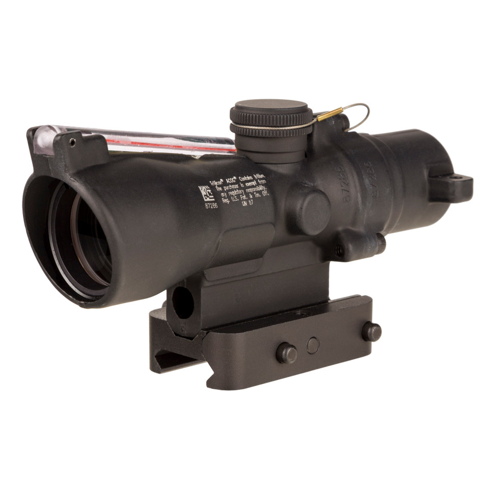 Image of Trijicon ACOG 3x24mm Dual Illuminated Red Horseshoe/Dot .223/55gr - Includes Q-LOC Mount with Trijicon ACOG 3x24mm Riflescope - Red Horseshoe/Dot .223 (TA50-C-400348)
  Discover the renowned performance of the Trijicon ACOG (Advanced Combat Op...
