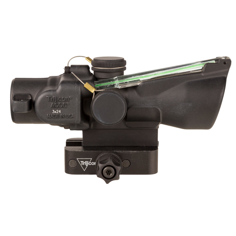 Image of Trijicon ACOG 3x24mm Dual Illuminated Green Horseshoe/Dot .223/55gr - Includes Q-LOC Mount with Product SKU: TRTA50-C-400350
  Discover why the Trijicon ACOG (Advanced Combat Optical Gunsight) is the trusted choice for elite military units lik...