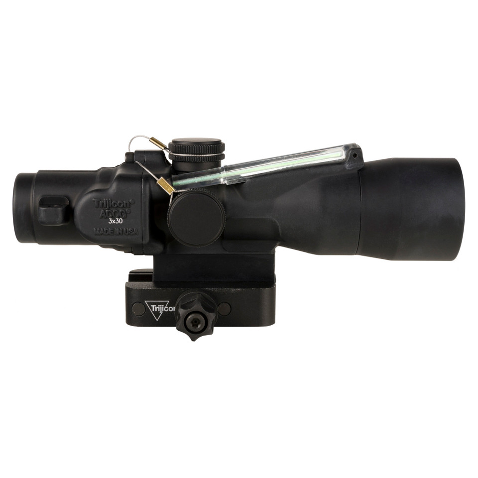 Image of Trijicon ACOG 3x30mm Dual Illuminated Green Chevron .223/62gr Includes Q-LOC Mount with SKU: TRTA33-C-400371
  Discover the Trijicon ACOG (Advanced Combat Optical Gunsight), a battlefield-proven optic trusted by elite military units. The U.S. ...