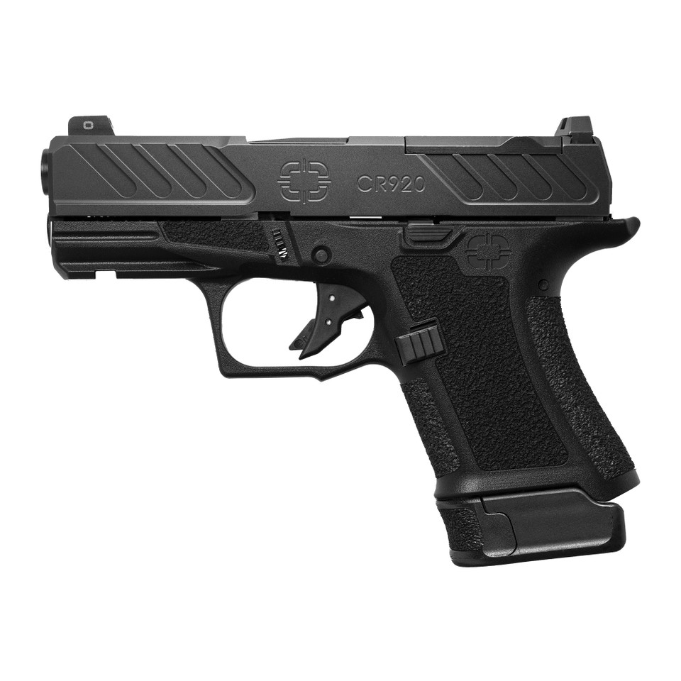 Image of Shadow Systems CR920 9MM Black FOUND NTHD - Black with SKU: SS-4306
  Build your confidence with a solid foundation. The Foundation Series by Shadow Systems was born from conversations with seasoned gun enthusiasts who prioritize essential fea...