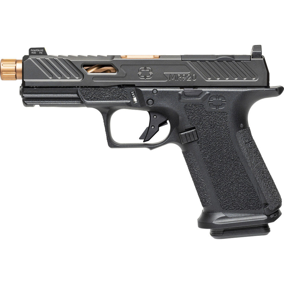 Image of Shadow Systems MR920 Elite 9MM 4.5" BRZ TB MA with Discover the SS-1083, a feature-packed, compact-sized pistol engineered for exceptional performance and compatibility. This versatile firearm is designed to seamlessly integrate with your exis...