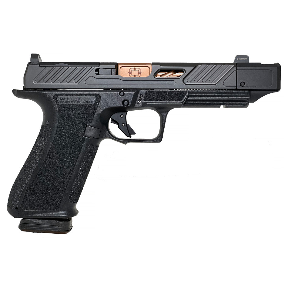 Image of Shadow Systems DR920P Elite 9MM Compensator BRZ BBL with SKU: SS-2211
  Discover the Shadow Systems DR920P, a full-sized 17+1 capacity pistol engineered for performance and compliance. Featuring a patent-pending integrated compensator built di...