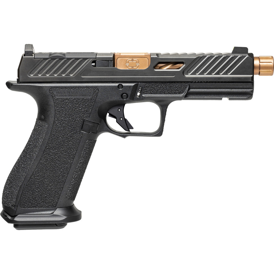 Image of Shadow Systems DR920 Elite 9MM 5" THR BRZ BBL with Product: DR920 Pistol
 SKU: SS-2009
 Elevate your performance with the DR920, a full-sized duty-ready pistol engineered for law enforcement and military professionals. Experience exceptional e...