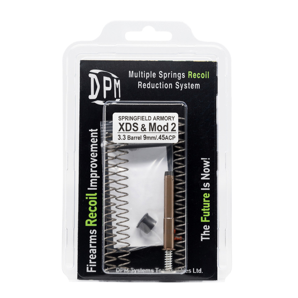 Upgrade your Springfield XD & XD Mod.2 3.3" barrel (9mm/.45 ACP) with the DPM Systems Recoil Reduction System. Reduce recoil, minimize muzzle flip, and boost accuracy for concealed carry and range use. Shop now at Terran Gear USA for premium tactical gear.