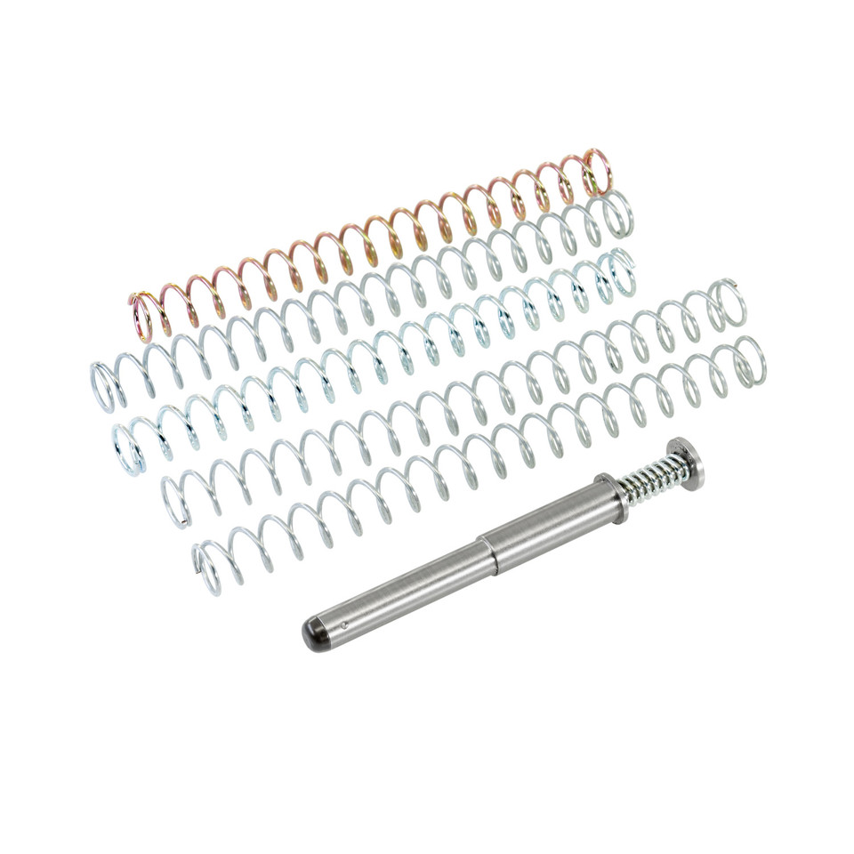 DPM Captured Recoil Reduction System for S&W M&P Carry Comp 4.22” adjustable multi-spring guide rod that reduces recoil, protects slide/frame, and improves follow-up speed. Lifetime warranty.