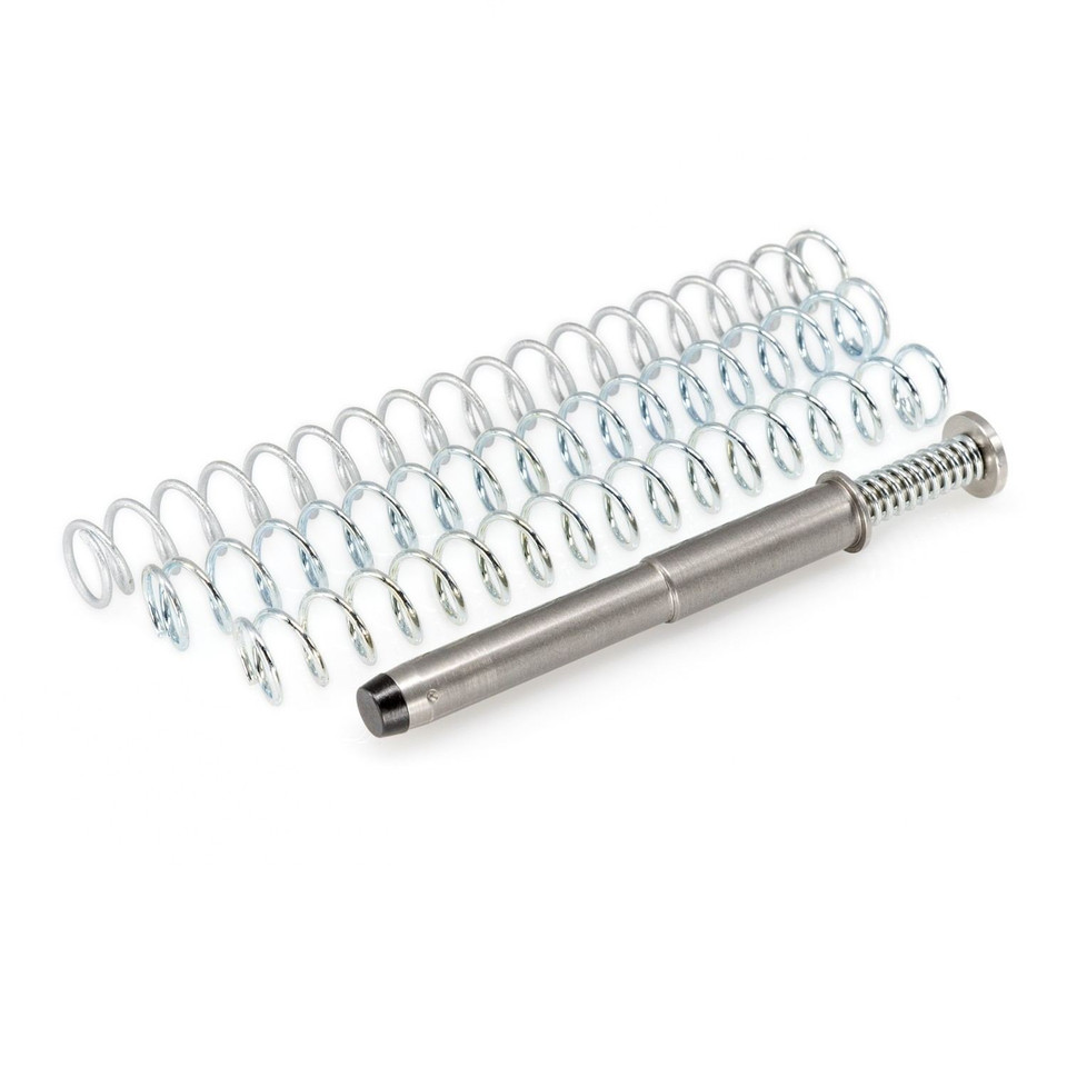 DPM Mechanical Recoil Reduction System for Smith & Wesson M&P Standard & M2.0 4.25”  drop-in multi-spring recoil rod that reduces recoil, cushions slide impact, and improves follow-up shots. Tunable short/medium/long springs; ~25 lb full-open buffer.