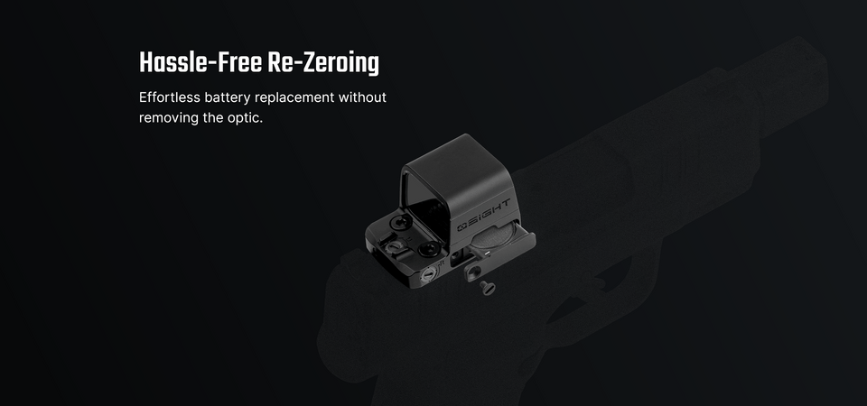 Olight SE Red Dot Sight with 2MOA dot and 32MOA circle MRS system is the newest and hottest RMSc RDS on the market today and directly competes with the Holosun EPS Carry with the highest quality materials at an unmatched price point.