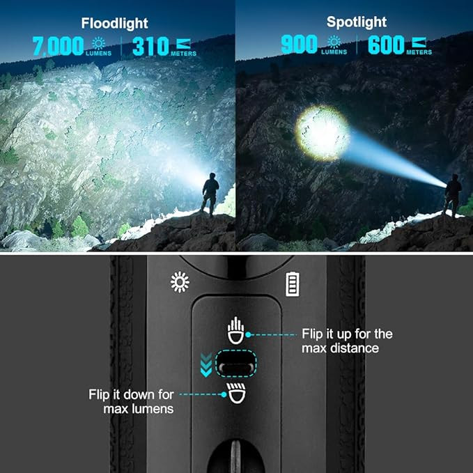 Olight Marauder Mini Rechargeable Handheld Flashlight