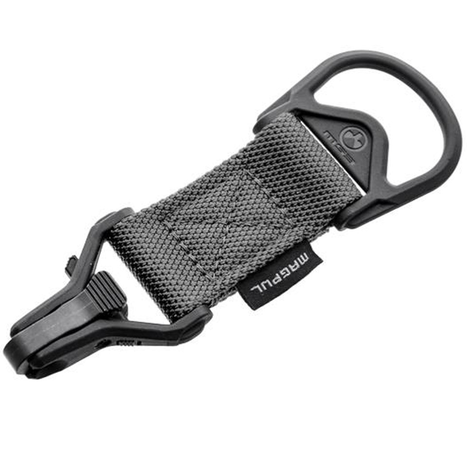 Image of MAGPUL MS1 SINGLE POINT PARACLIP GRAY with SKU: MPIMAG516-GRY
  Experience unparalleled versatility with this tactical sling system, engineered for rapid two-to-one-point convertibility. Crafted with a durable Melonite finished steel and reinf...