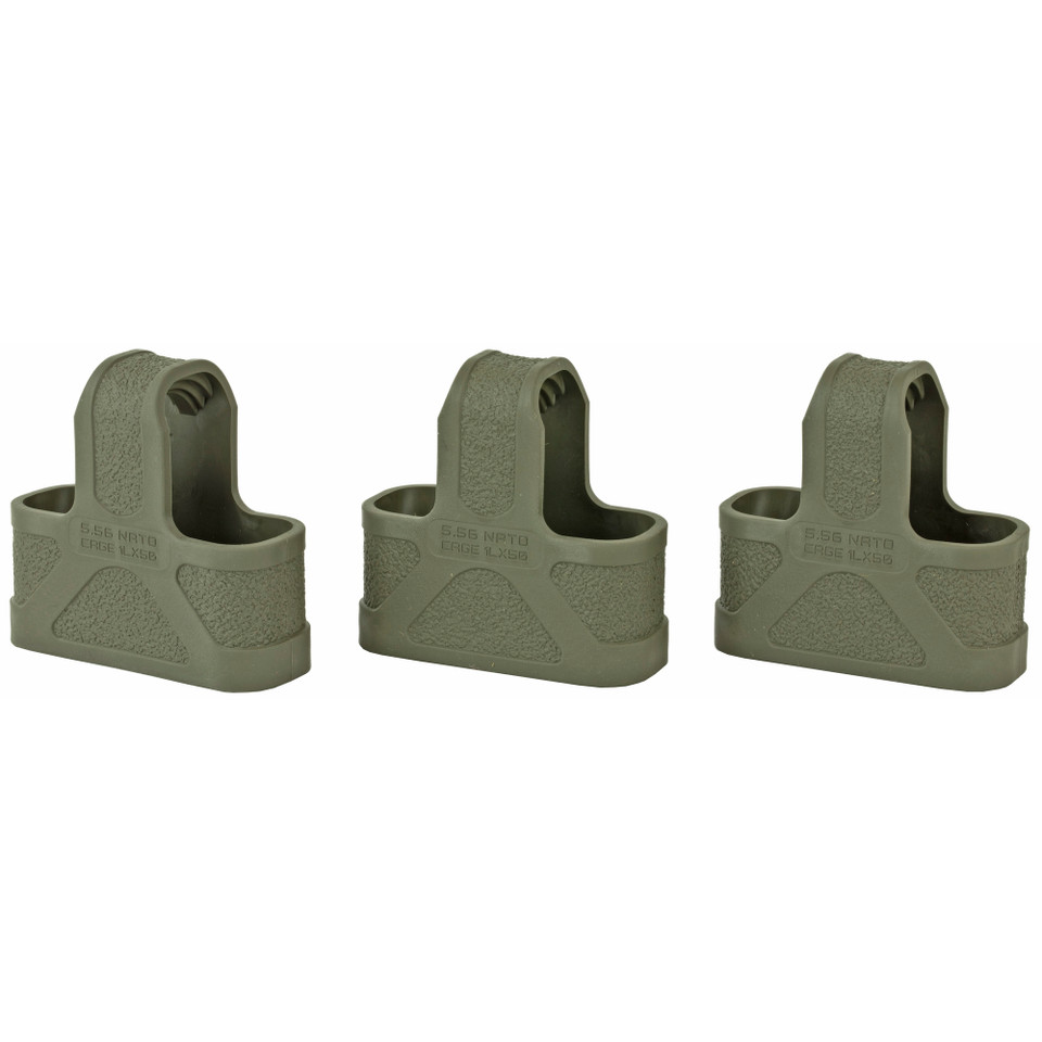 Image of MAGPUL ORIG MAG ASSIST 5.56 OD 3PK with SKU: MPIMAG001OD
  Enhance your tactical readiness with the original Magpul, engineered to significantly improve speed and controllability during high-stress, tactical magazine changes for your 5.56x45 r...