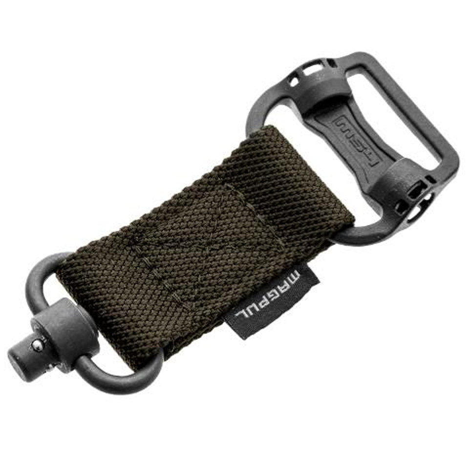 Image of MAGPUL MS1 SINGLE POINT DUAL ADAPTER RANGER GREEN with SKU: MPIMAG519-RGR
  Enhance your tactical setup with this versatile sling adapter. Designed for seamless integration, it allows for two-to-one-point convertibility when paired with the MS...