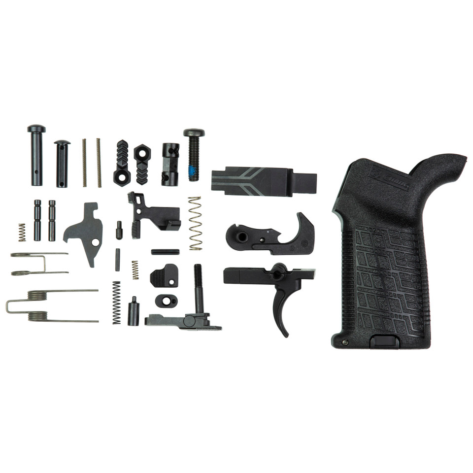 Image of CMMG Zeroed Lower Parts Kit AR15 with SKU: CMMG55CA642
 Kickstart your next AR15 build with confidence! This comprehensive AR15 lower parts kit provides all the essential components for a smooth and efficient assembly. Say goodbye to searching...