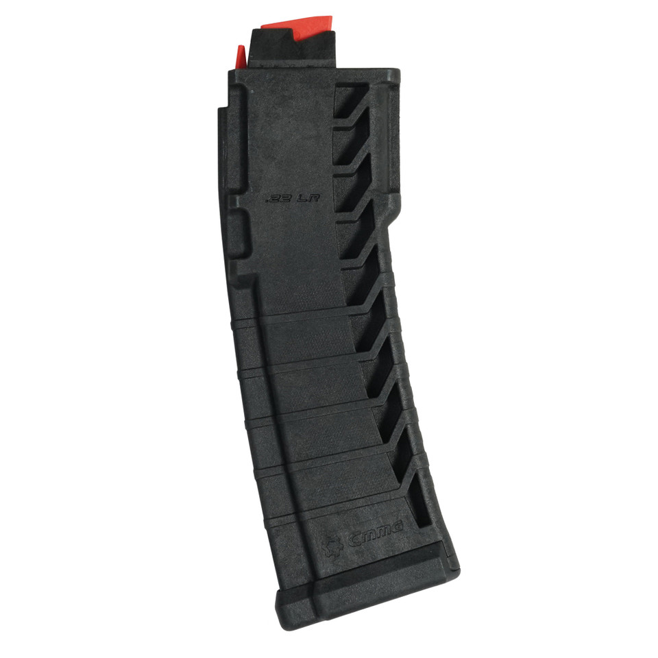 Image of MAG CMMG 22LR 25RD Fits AR15/MK4 Rifles - Black with Product SKU: MGCMMG22AFC2B
  Experience enhanced shooting with the CMMG 22LR 25-Round Magazine. This magazine builds upon the reliable performance of CMMG's original 22ARC magazines, now fea...
