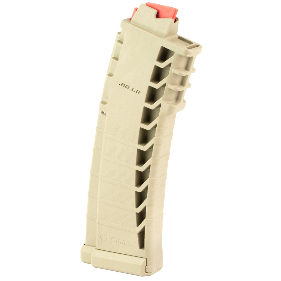 Image of MAG CMMG 22LR 10RD Fits CMMG MK4/AR15 - Flat Dark Earth with SKU: MGCMMG22AFC77-FDE
 Elevate your target shooting and training with the CMMG MK4 / AR15 .22LR 10-Round Magazine. Engineered for reliability, this magazine boasts an impact-resista...