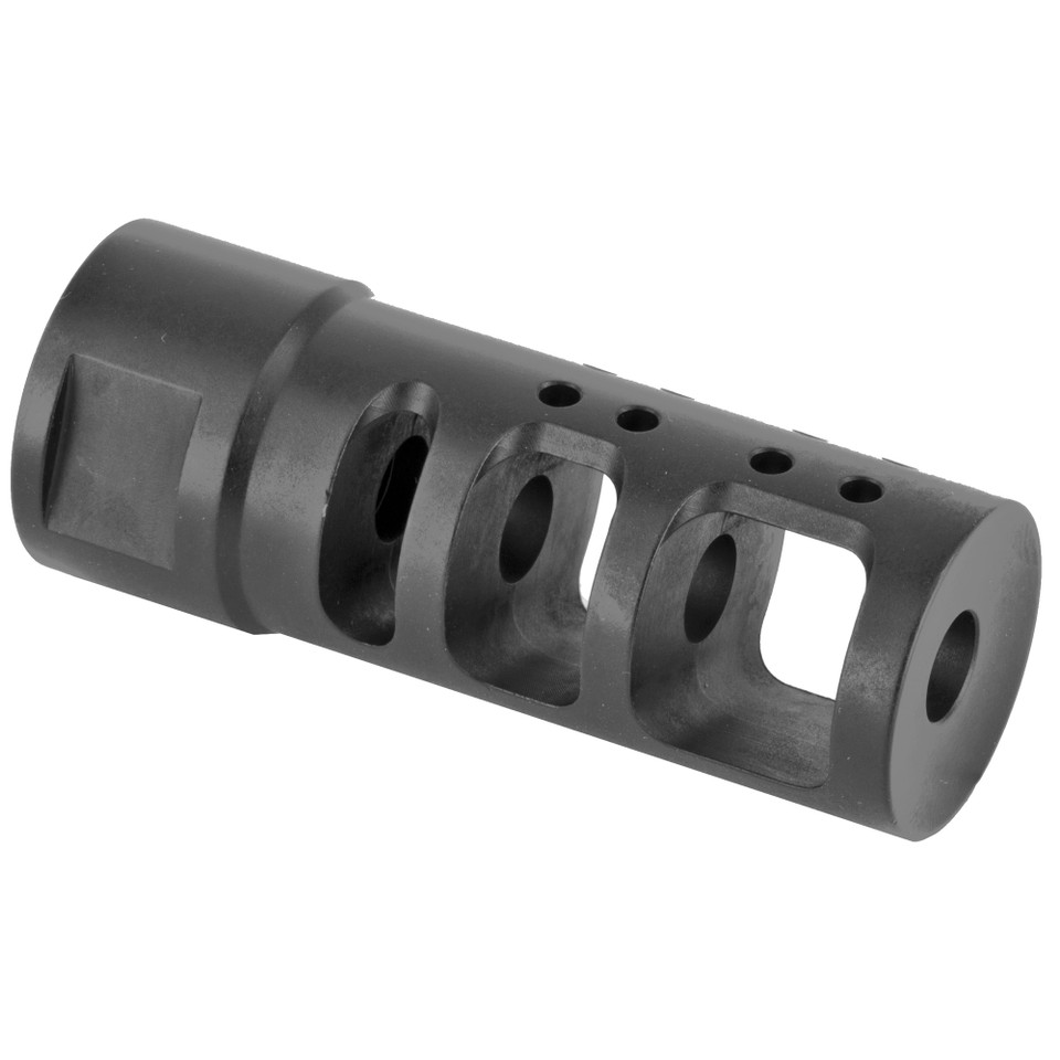 Image of Spike's Tactical R2 Muzzle Brake - 556NATO - Black Finish BV1065 with SKU: SPKSBV1065
  Experience unparalleled recoil reduction with this advanced muzzle brake. Engineered with exceptionally large side ports, it effectively diverts expanding ...