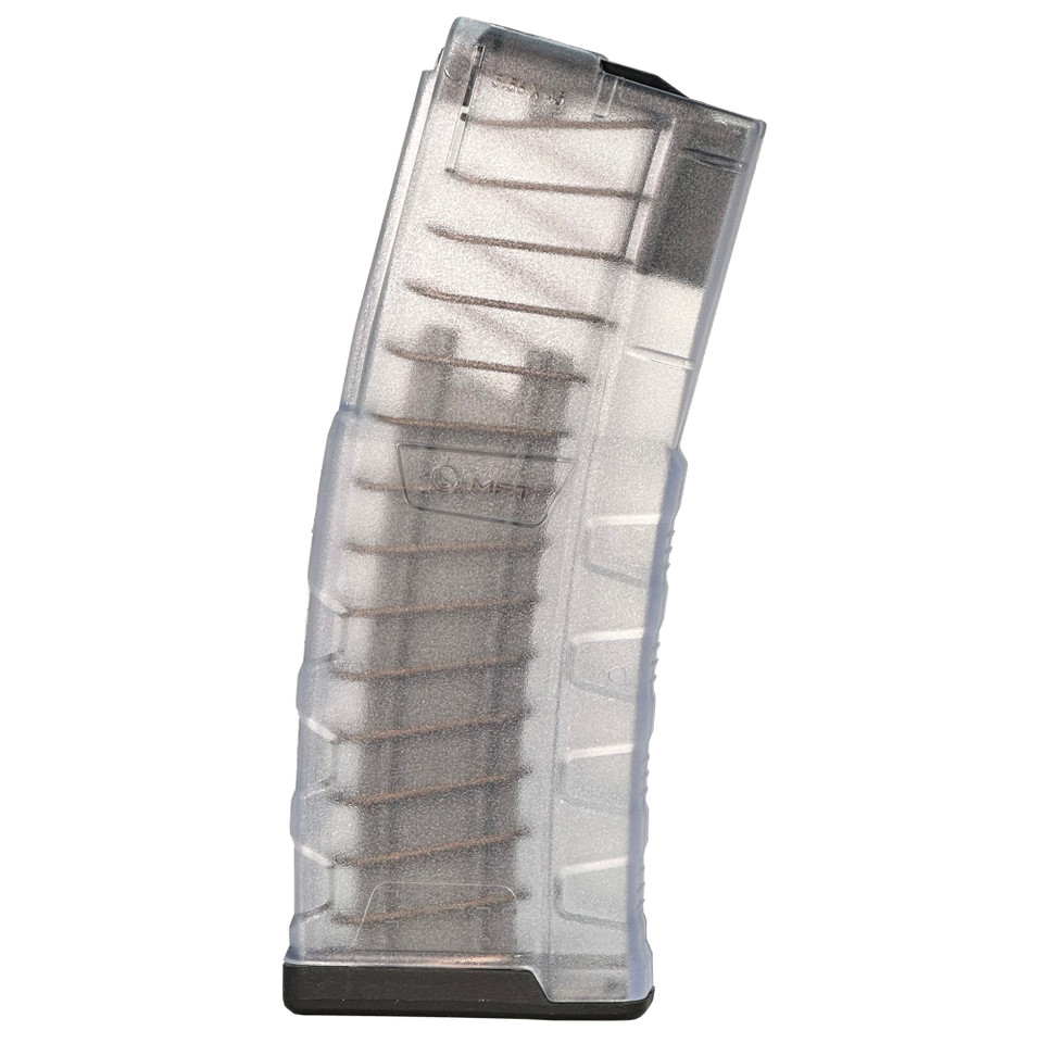 MFT Extreme Duty 5.56 10/30-round translucent clear magazine.