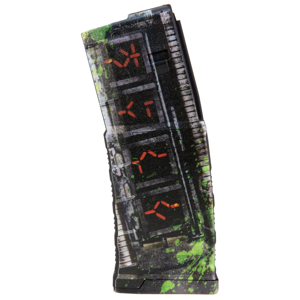 MFT Extreme Duty 5.56 30-round WLVRN magazine with Wolverines graphic.