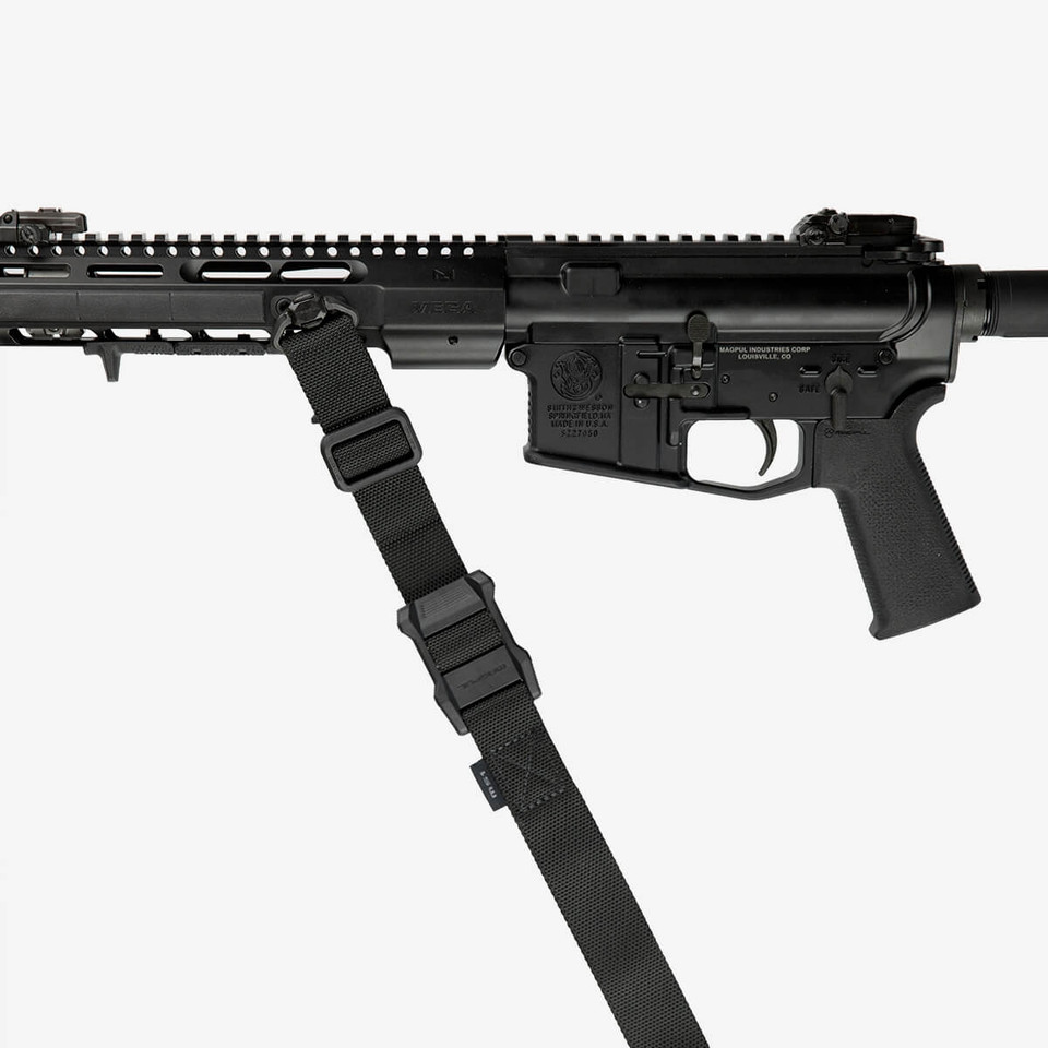 Elevate your tactical setup with the Magpul QDM Quick Disconnect Sling Mount, a robust and innovative upgrade for your standard push-button quick detach sling swivels.