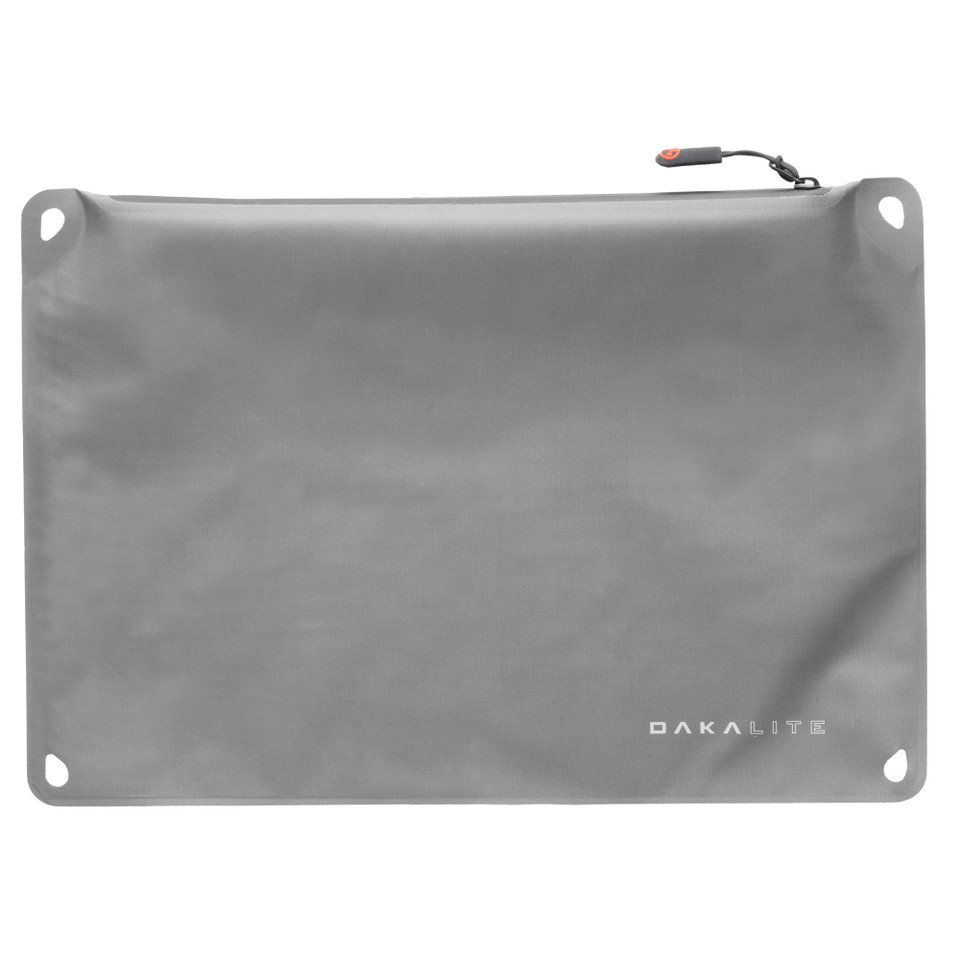 Magpul DAKA Lite Pouch Large Gray, lightweight and packable with YKK AquaGuard zipper.